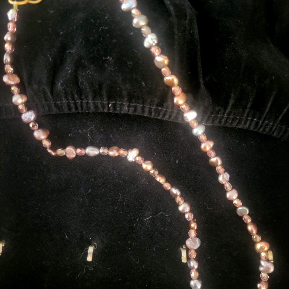 Brown Beaded Necklace